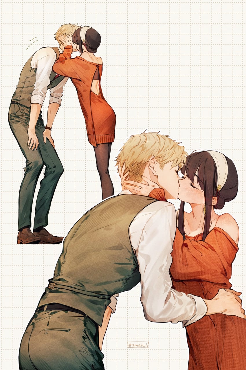 yor briar and twilight (spy x family) drawn by maiii_(smaii_i)