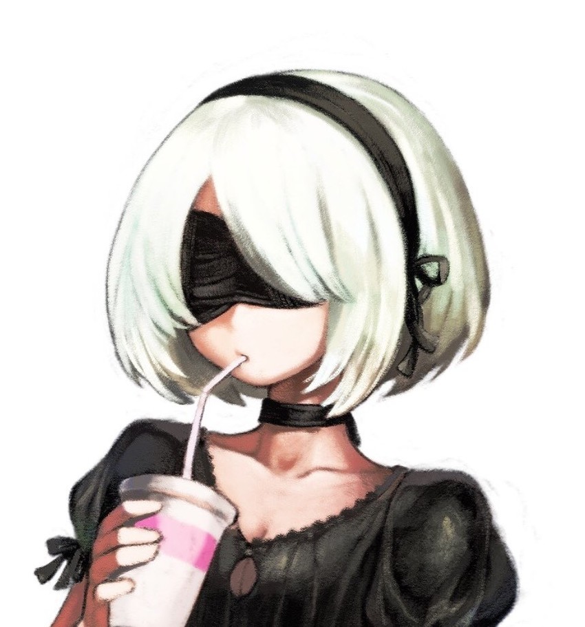 2b (nier and 1 more) drawn by jun_(navigavi)