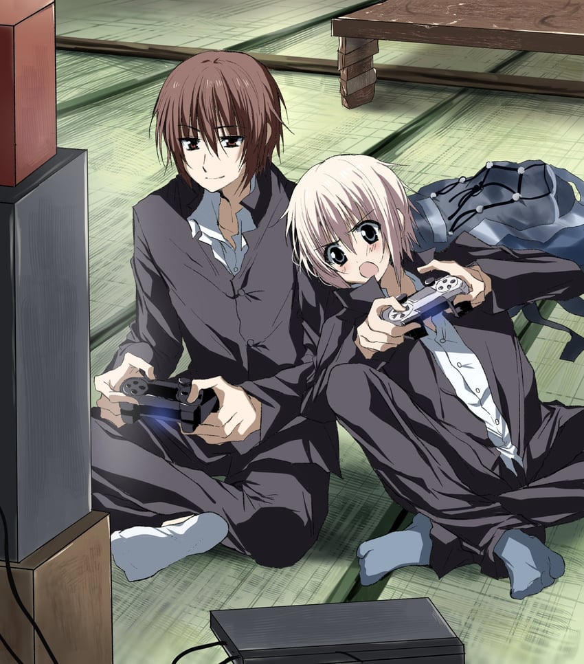 natsume kei and kusanagi naoya (sakura no uta) drawn by kasukasugom1