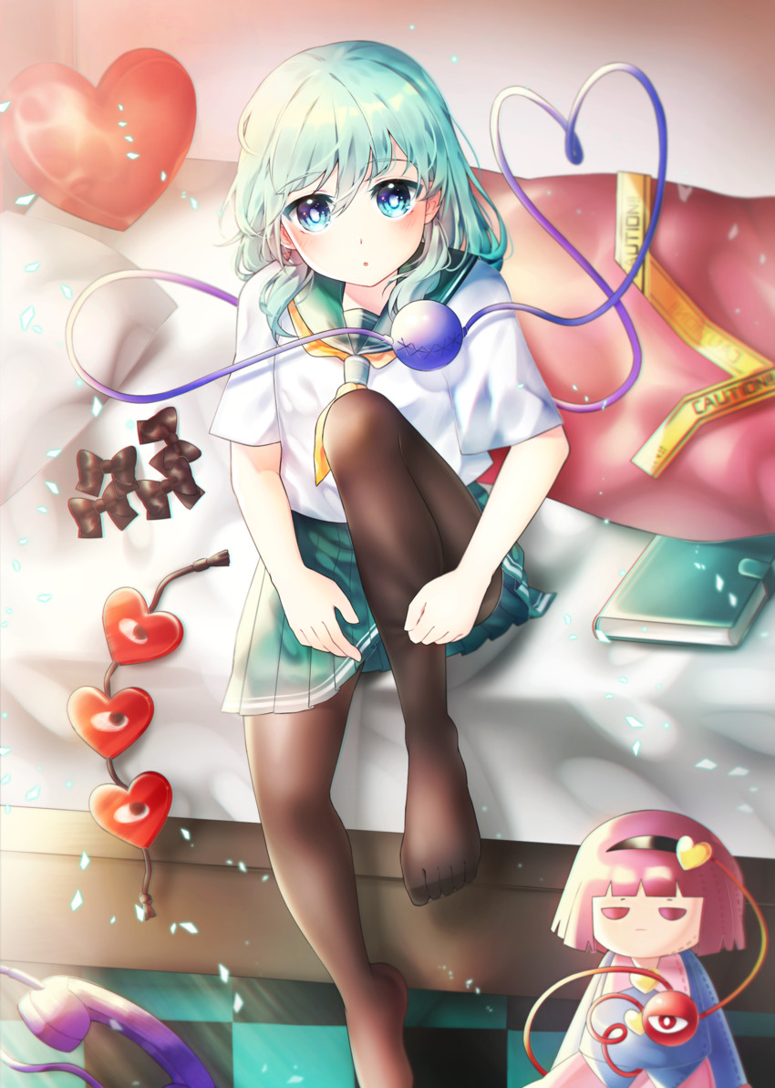 komeiji koishi and komeiji satori (touhou) drawn by soooooook2