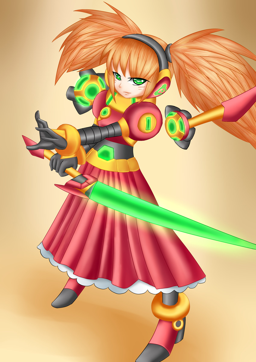 call and call d (mighty no. 9) drawn by wingrider