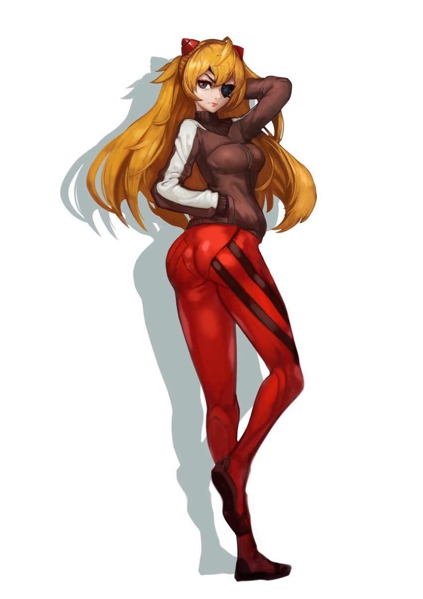 souryuu asuka langley (neon genesis evangelion and 2 more) drawn by qsun
