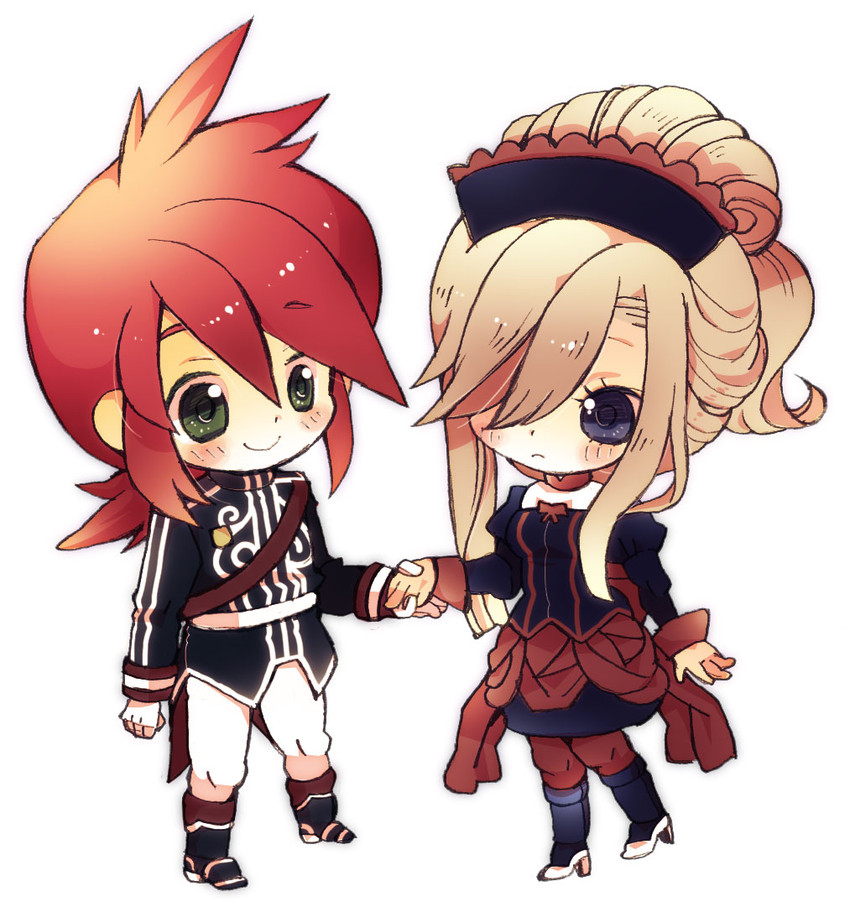 tear grants and luke fon fabre (tales of and 1 more) drawn by yugupo