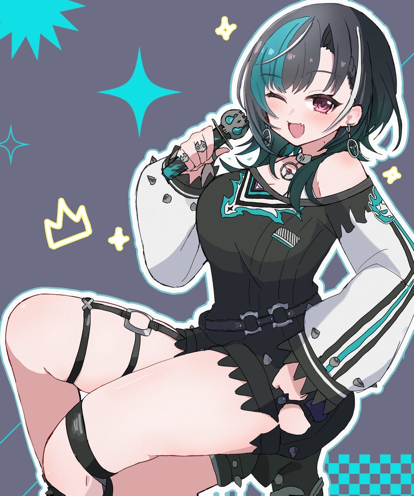rindo chihaya (hololive and 1 more) drawn by munlv323