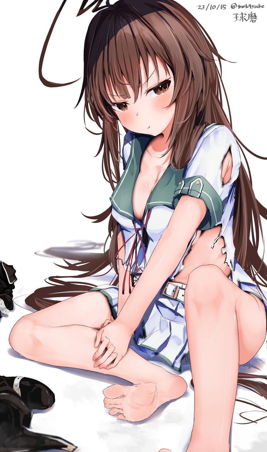 kuma and kuma kai ni (kantai collection) drawn by mok4suke