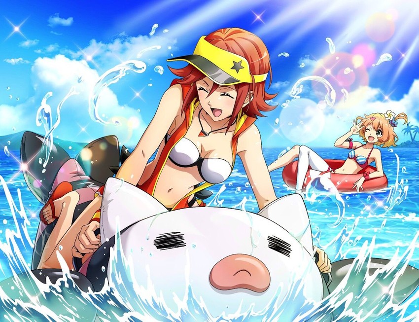 freyja wion and kaname buccaneer (macross and 2 more)