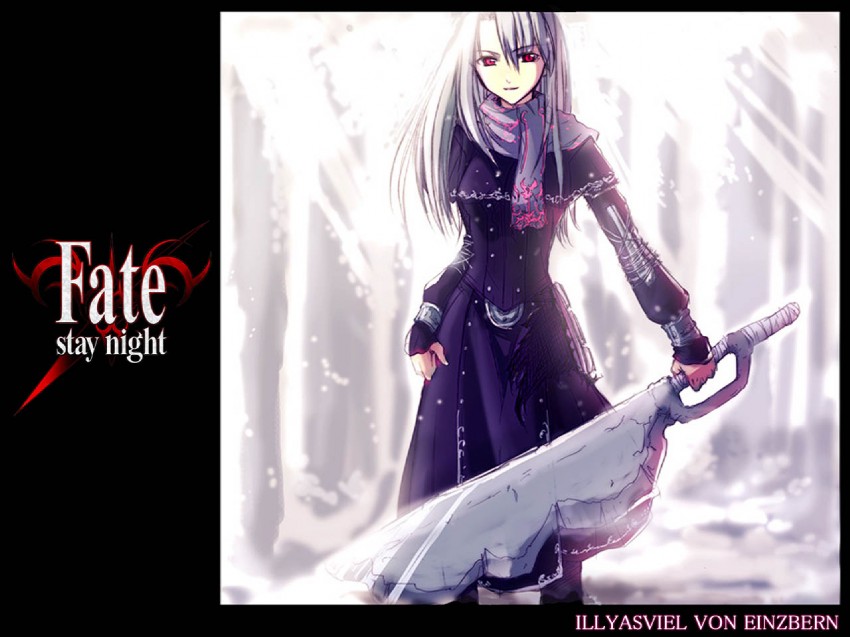 illyasviel von einzbern (fate and 1 more) drawn by puyo_(puyotopia)