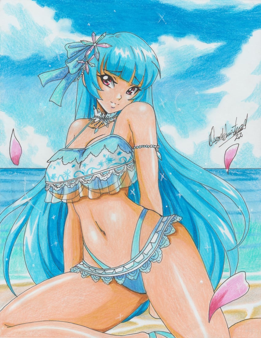 kula diamond (the king of fighters and 2 more) drawn by ravernclouk
