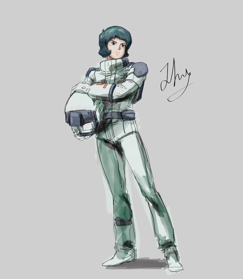 kamille bidan (gundam and 1 more) drawn by user_pjdj5534