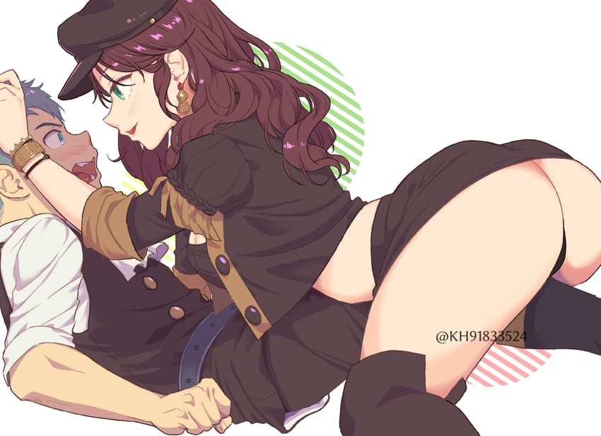dorothea arnault and caspar von bergliez (fire emblem and 1 more) drawn by kh_(tanakananataka)
