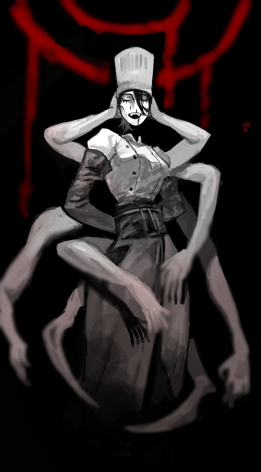 falling devil (chainsaw man) drawn by sorage_(f91_qhb0019)