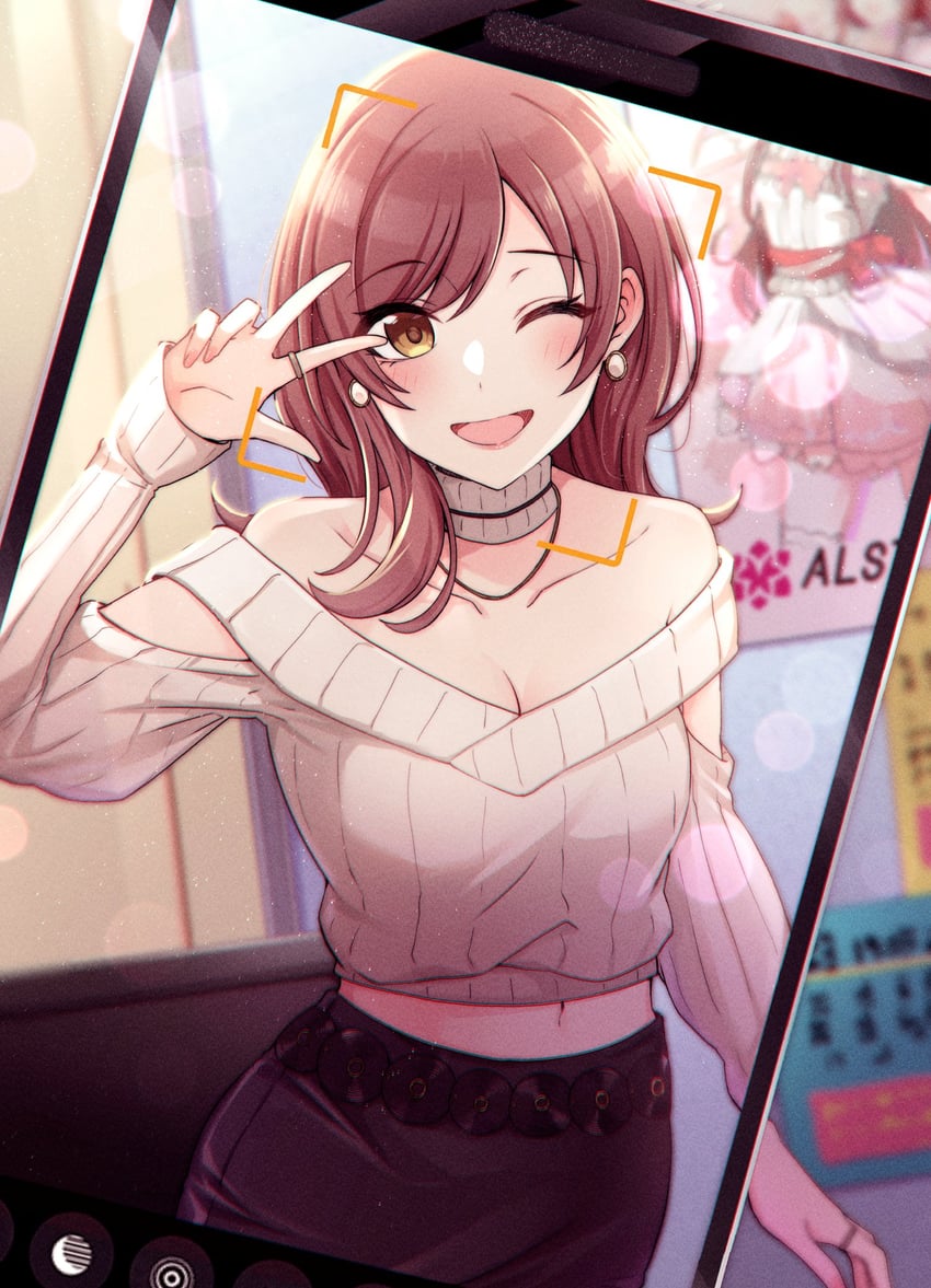 osaki amana (idolmaster and 1 more) drawn by kusaka_io