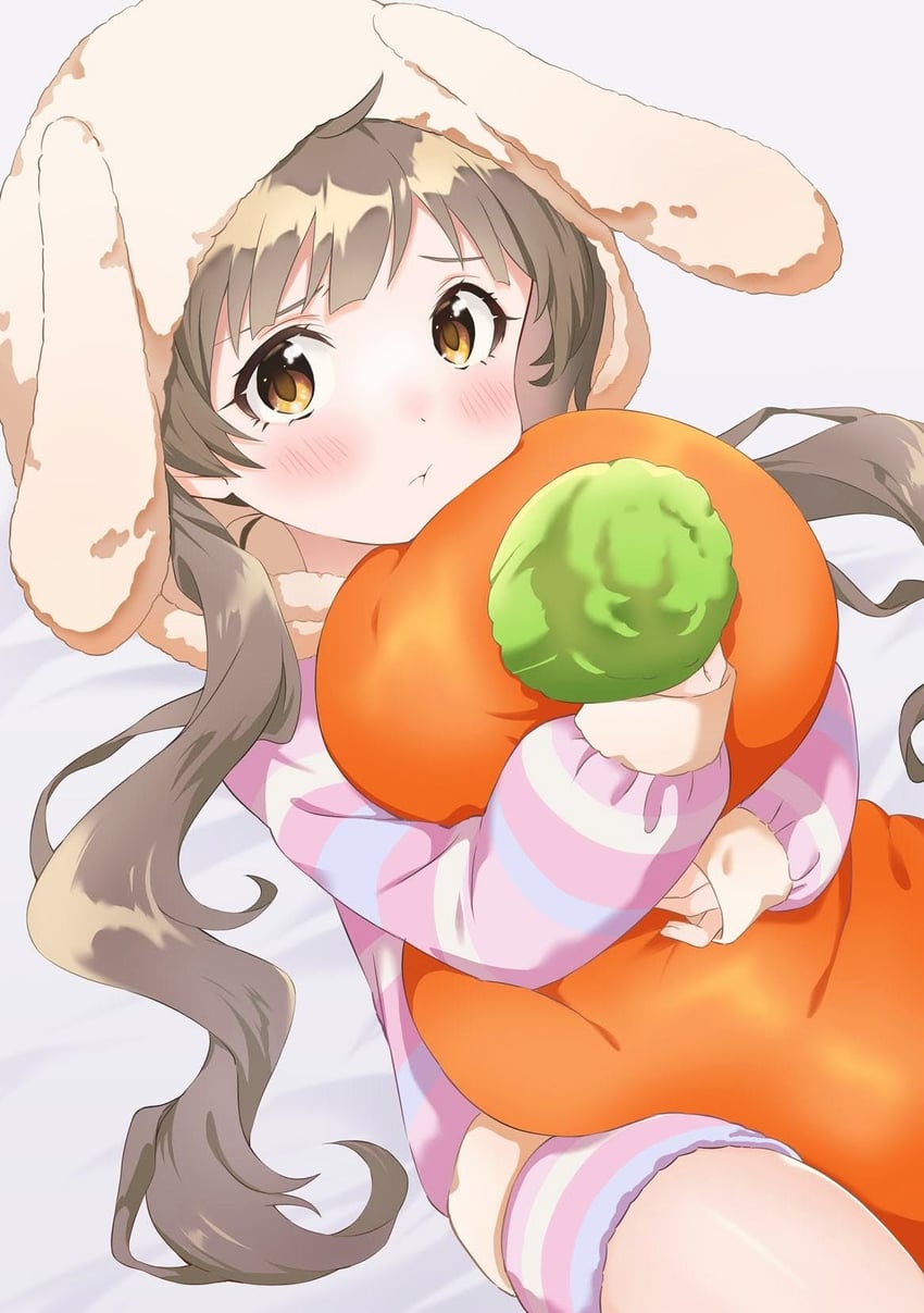hakozaki serika (idolmaster and 2 more) drawn by goma_konbu