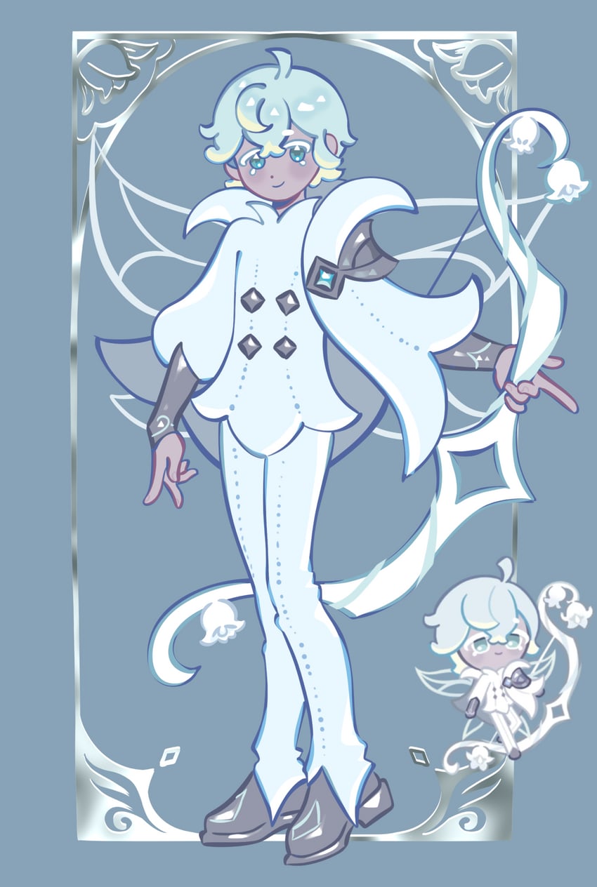silverbell cookie (cookie run and 1 more) drawn by ghostpotion_art