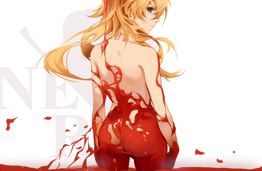 souryuu asuka langley (neon genesis evangelion) drawn by river_(river_ga)