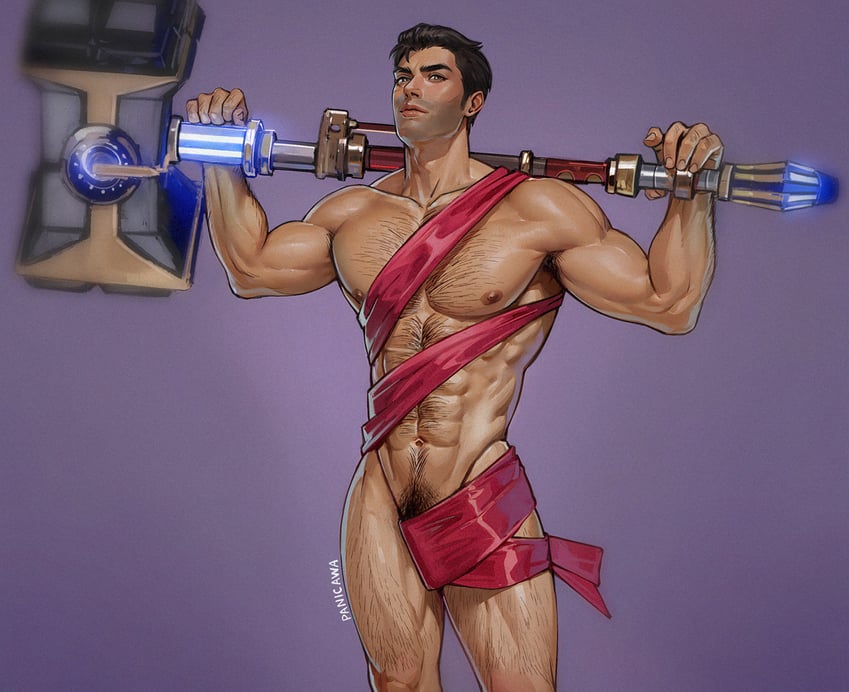jayce and arcane jayce (league of legends and 1 more) drawn by adelheid_(moschiola)