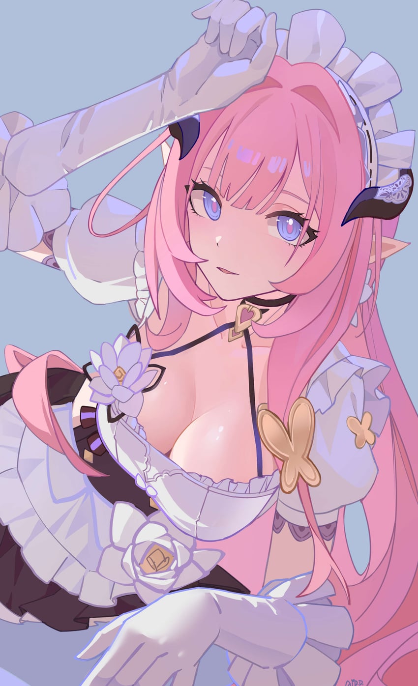 elysia (honkai and 1 more) drawn by ai_dongdong