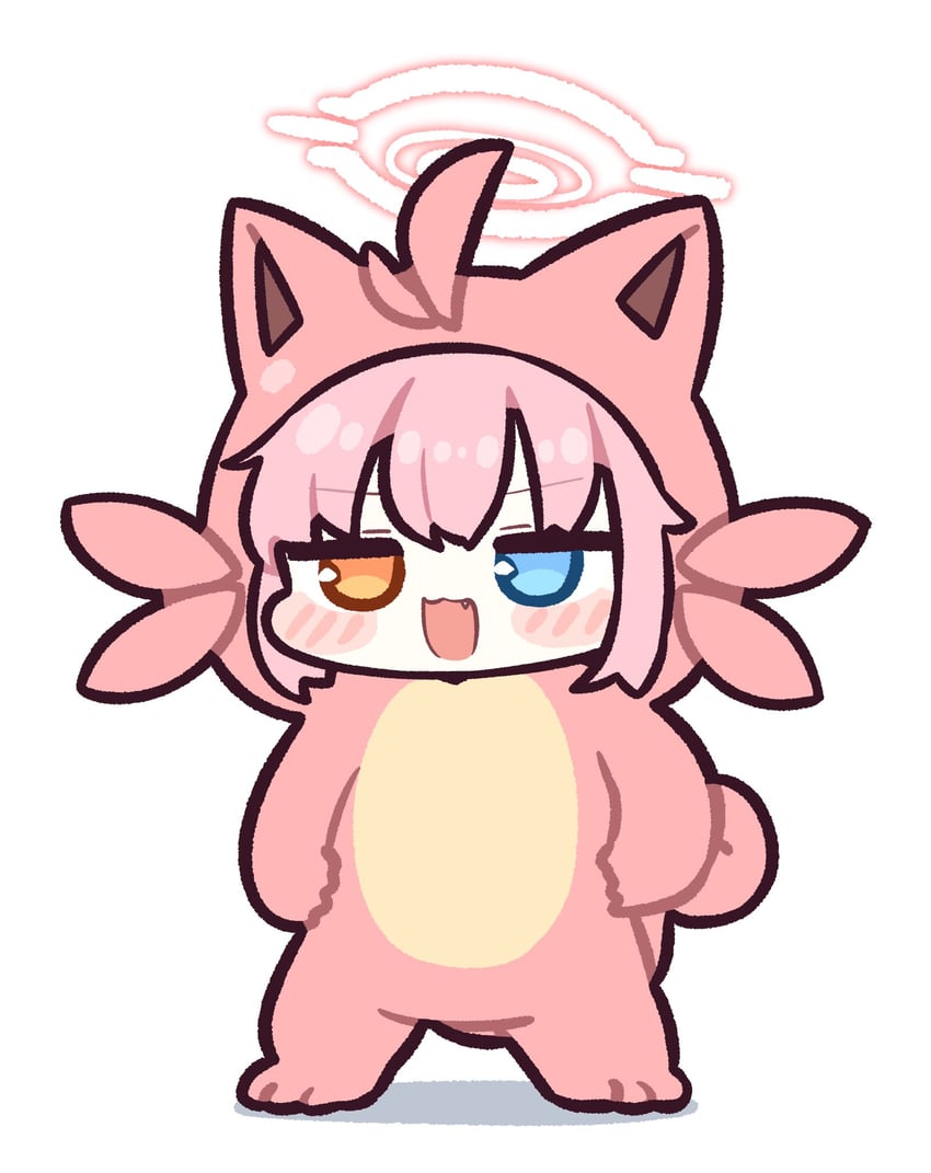 hoshino and cattiva (blue archive and 1 more) drawn by piki_(itpiki)