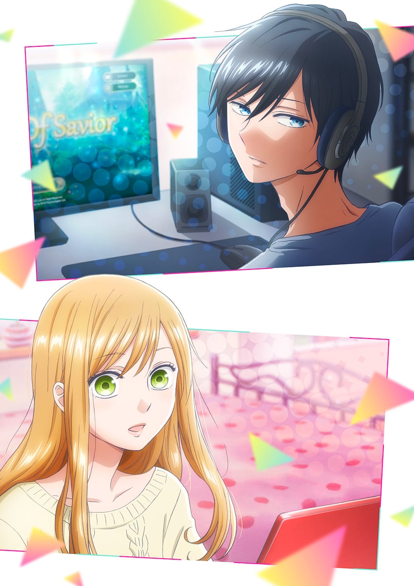 kinoshita akane and yamada akito (yamada-kun to lv999 no koi wo suru)