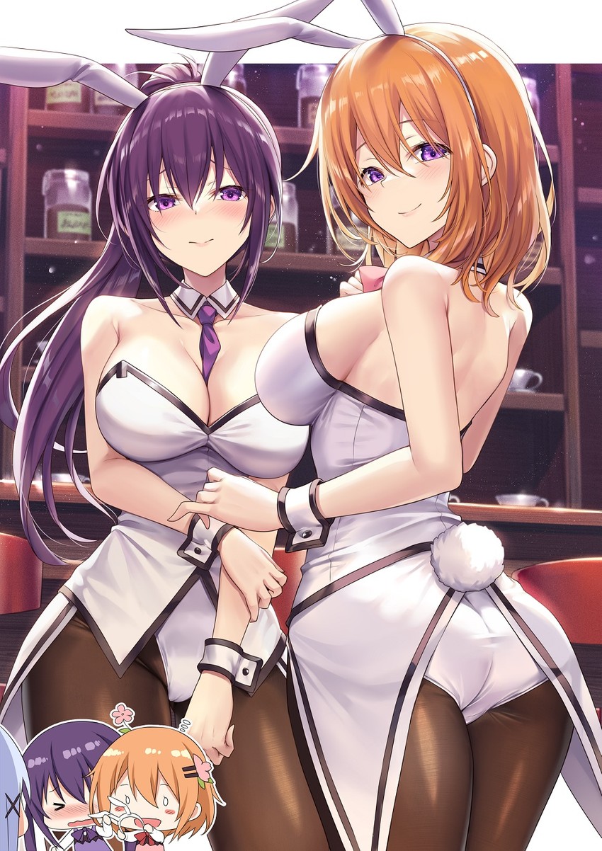 kafuu chino, hoto cocoa, and tedeza rize (gochuumon wa usagi desu ka?) drawn by ks_(xephyrks)
