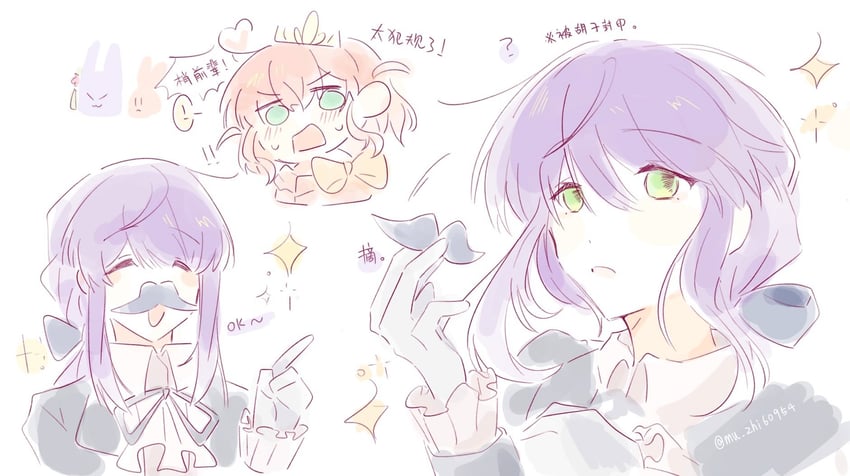hinoshita kaho and otomune kozue (love live! and 1 more) drawn by woodonly