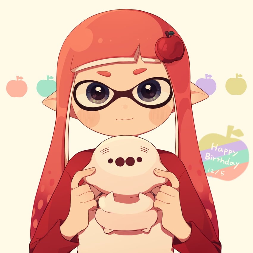 inkling player character and inkling girl (splatoon) drawn by ma-to
