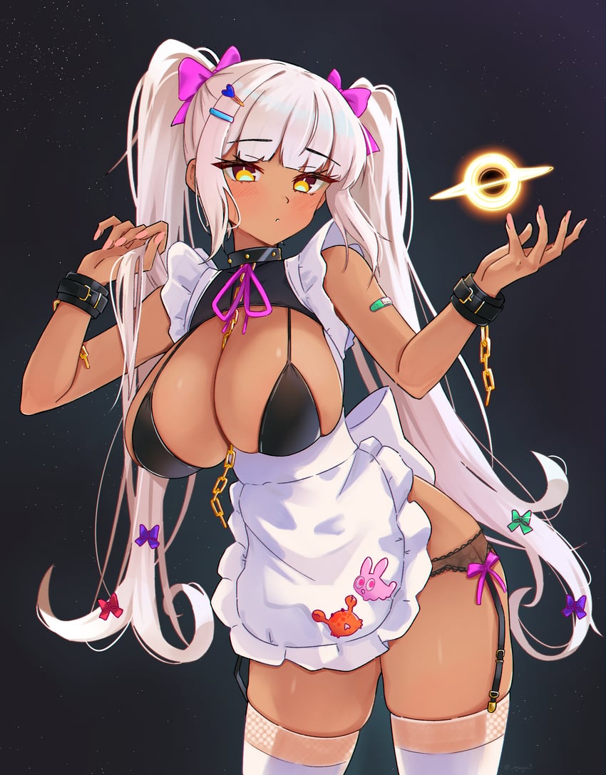 tsukumo sana (hololive and 1 more) drawn by magui3