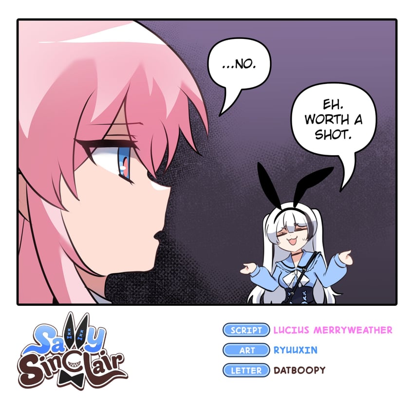 sally sinclair and bianca abercrombie (original and 1 more) drawn by merryweather and ryuuxin