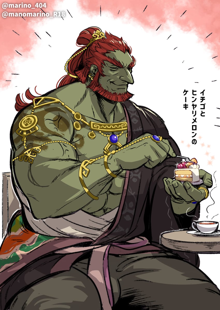 ganondorf (the legend of zelda and 1 more) drawn by manomarino