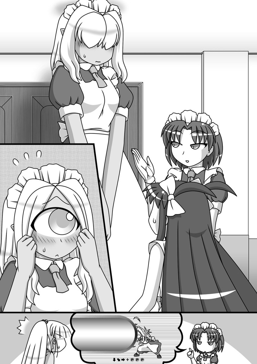 ran straherz, elza straherz, coru, and cuey c lops (original) drawn by rakurakutei_ramen