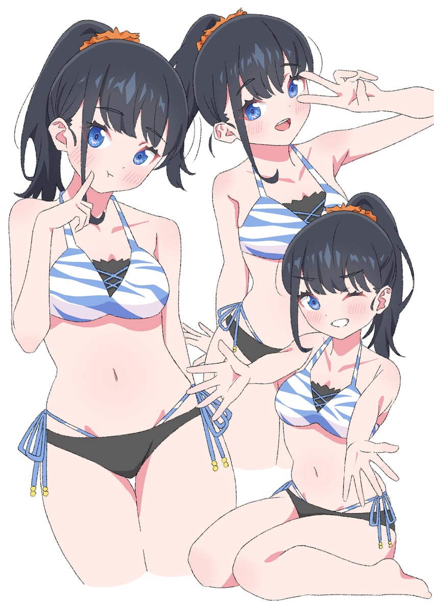 takarada rikka (gridman universe and 1 more) drawn by sho_(shoshos_8888)