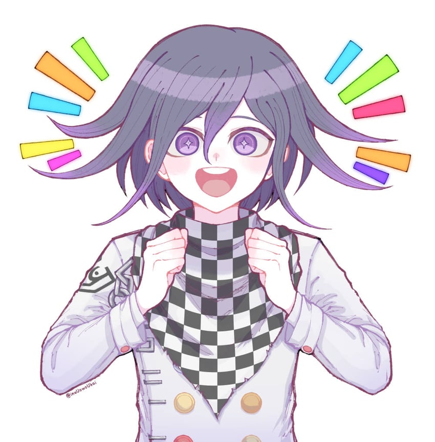 oma kokichi (danganronpa and 1 more) drawn by inukai_(inuuowoukai)