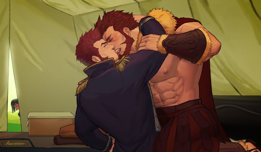 iskandar, waver velvet, and napoleon bonaparte (fate and 1 more) drawn by helbai