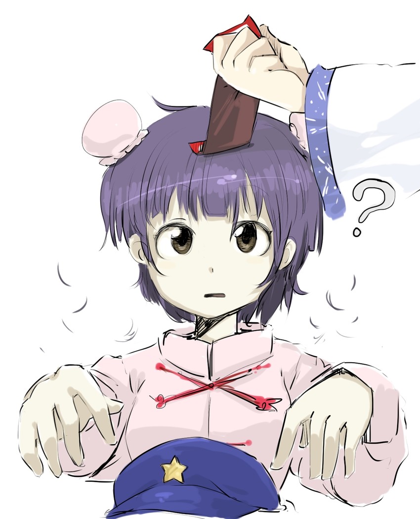 kochiya sanae and miyako yoshika (touhou) drawn by harusame_(unmei_no_ikasumi)