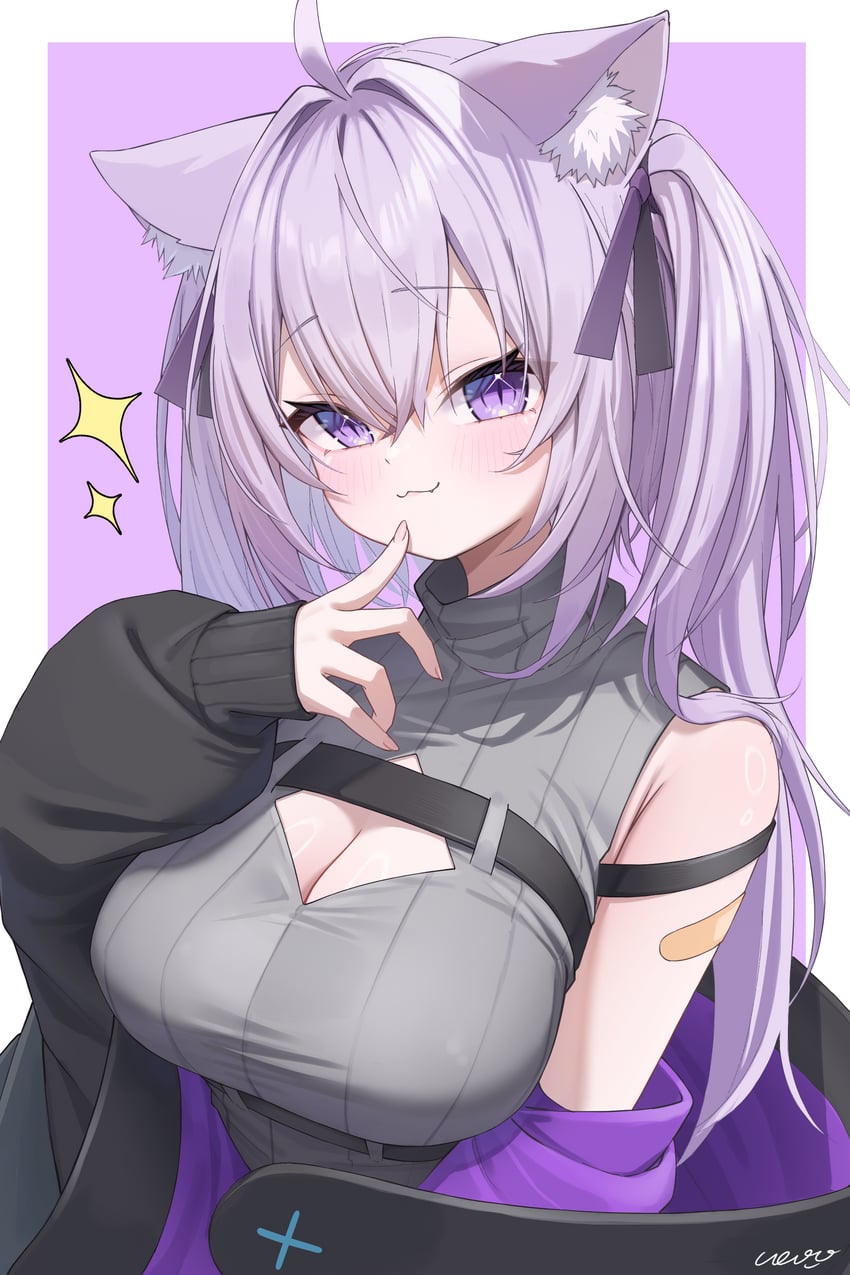 nekomata okayu (hololive) drawn by ai_(u_e_o_o)