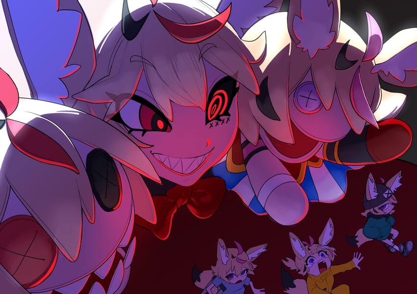 omaru polka (hololive and 1 more) drawn by yuuppi