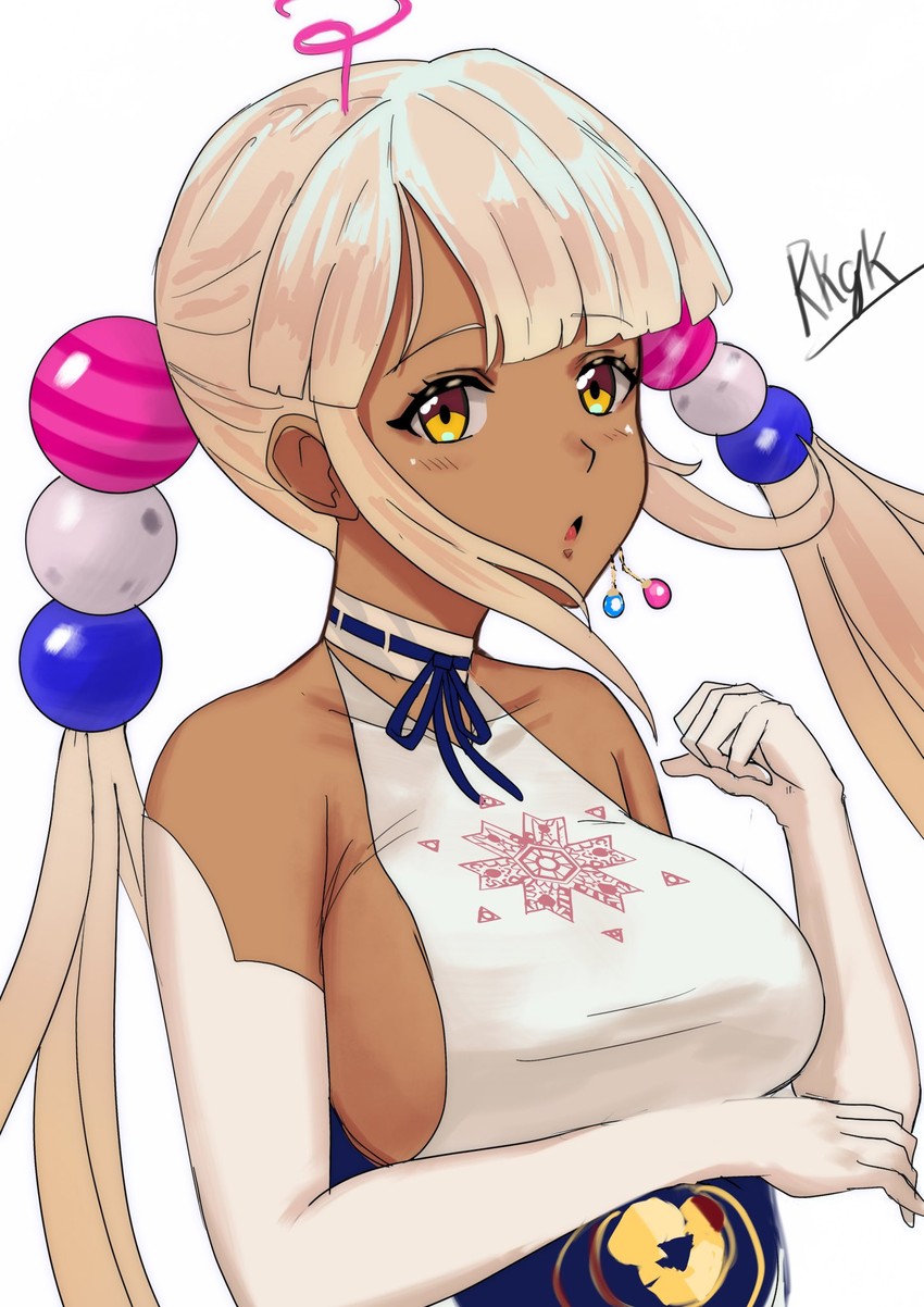 tsukumo sana (hololive and 1 more) drawn by foxxarius
