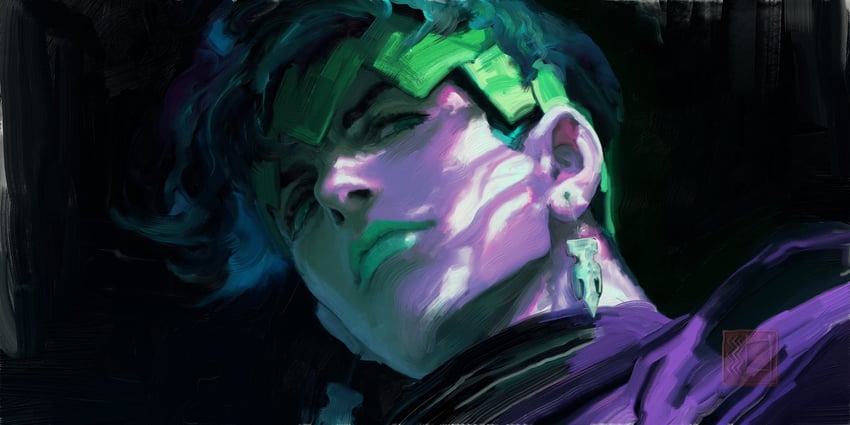 kishibe rohan (jojo no kimyou na bouken and 1 more) drawn by whitehogiii