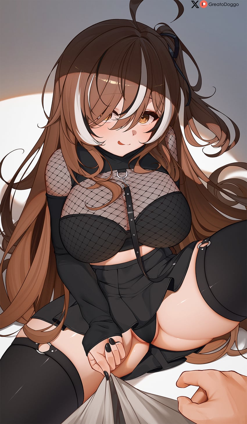 nanashi mumei (hololive and 1 more) drawn by greatodoggo