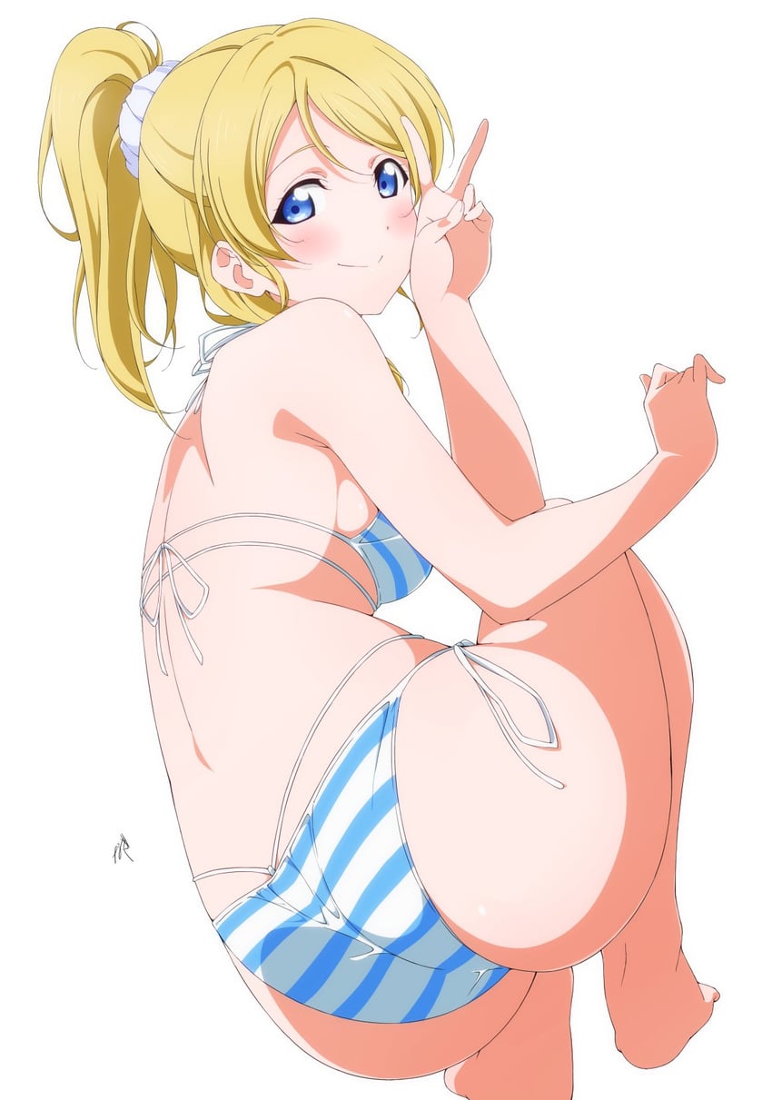 ayase eli (love live! and 1 more) drawn by nagi_mkrnpn