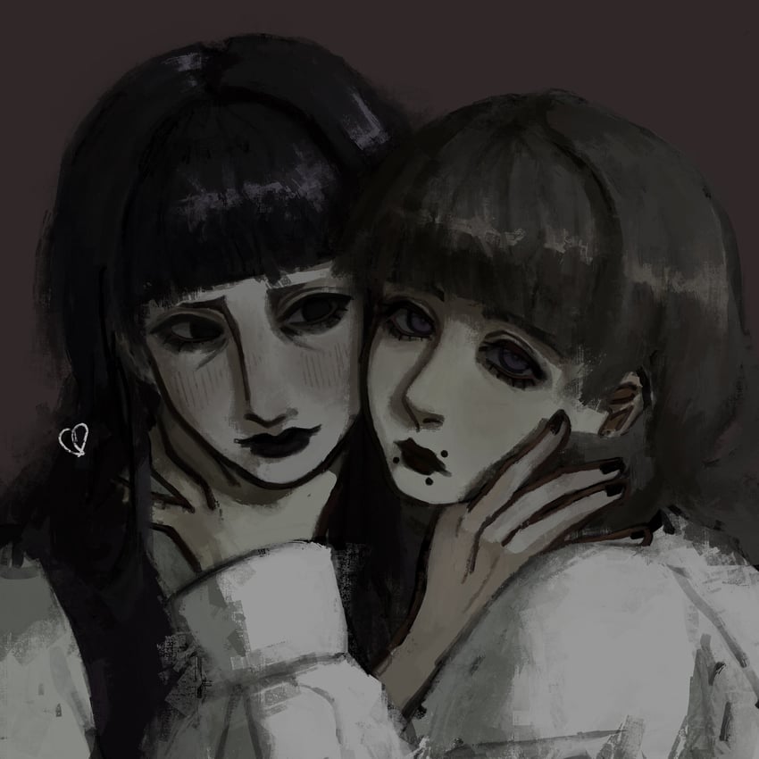 marina and samarie (fear & hunger and 1 more) drawn by awwxhf