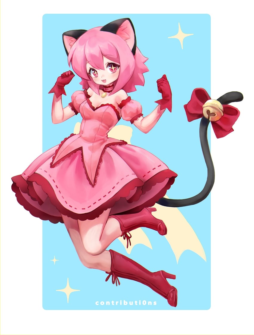 momomiya ichigo and mew ichigo (tokyo mew mew) drawn by contributi0ns