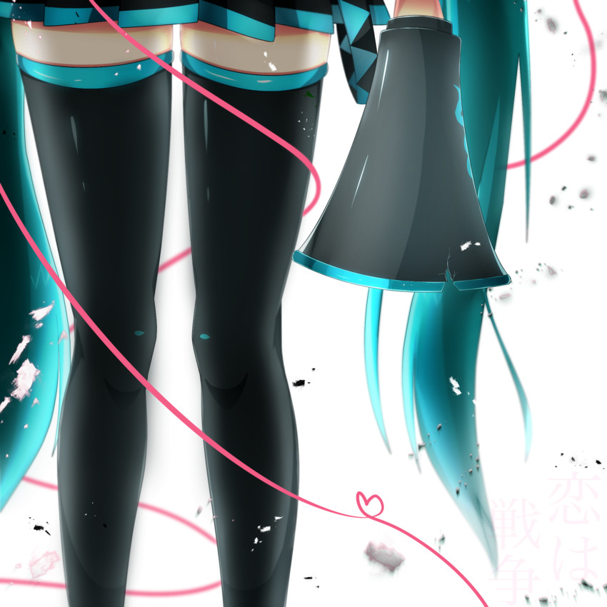 hatsune miku (vocaloid and 1 more) drawn by reiro_sakura