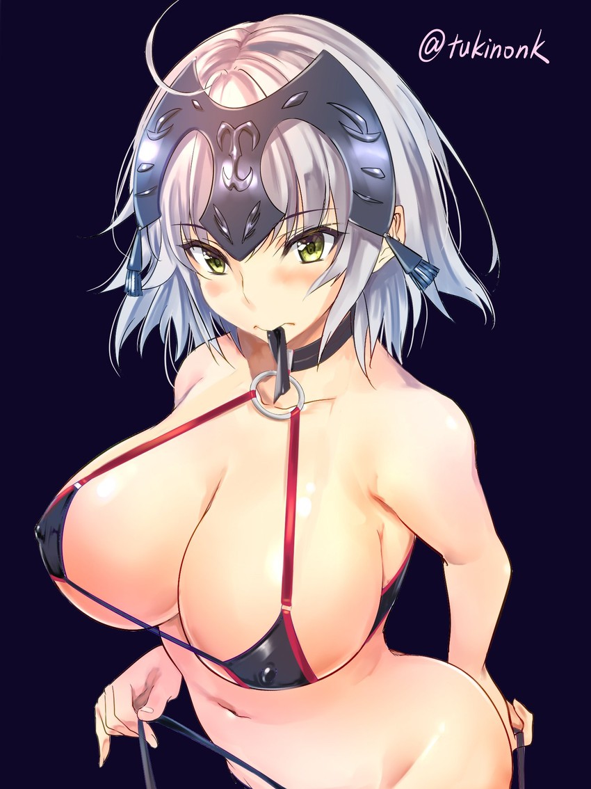 jeanne d'arc alter (fate and 1 more) drawn by tsukinon