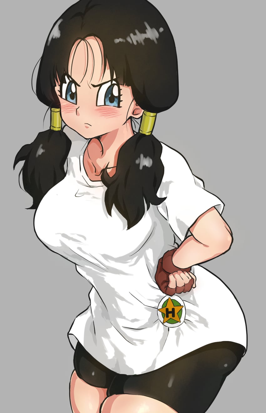 videl (dragon ball and 1 more) drawn by pokori_po