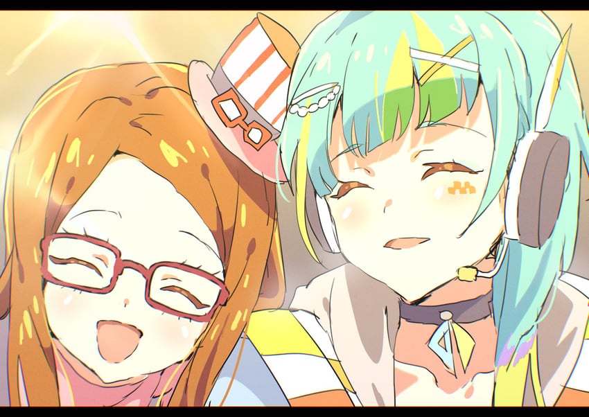 omega auru and akai meganee (pretty series and 2 more) drawn by tsujii_luki