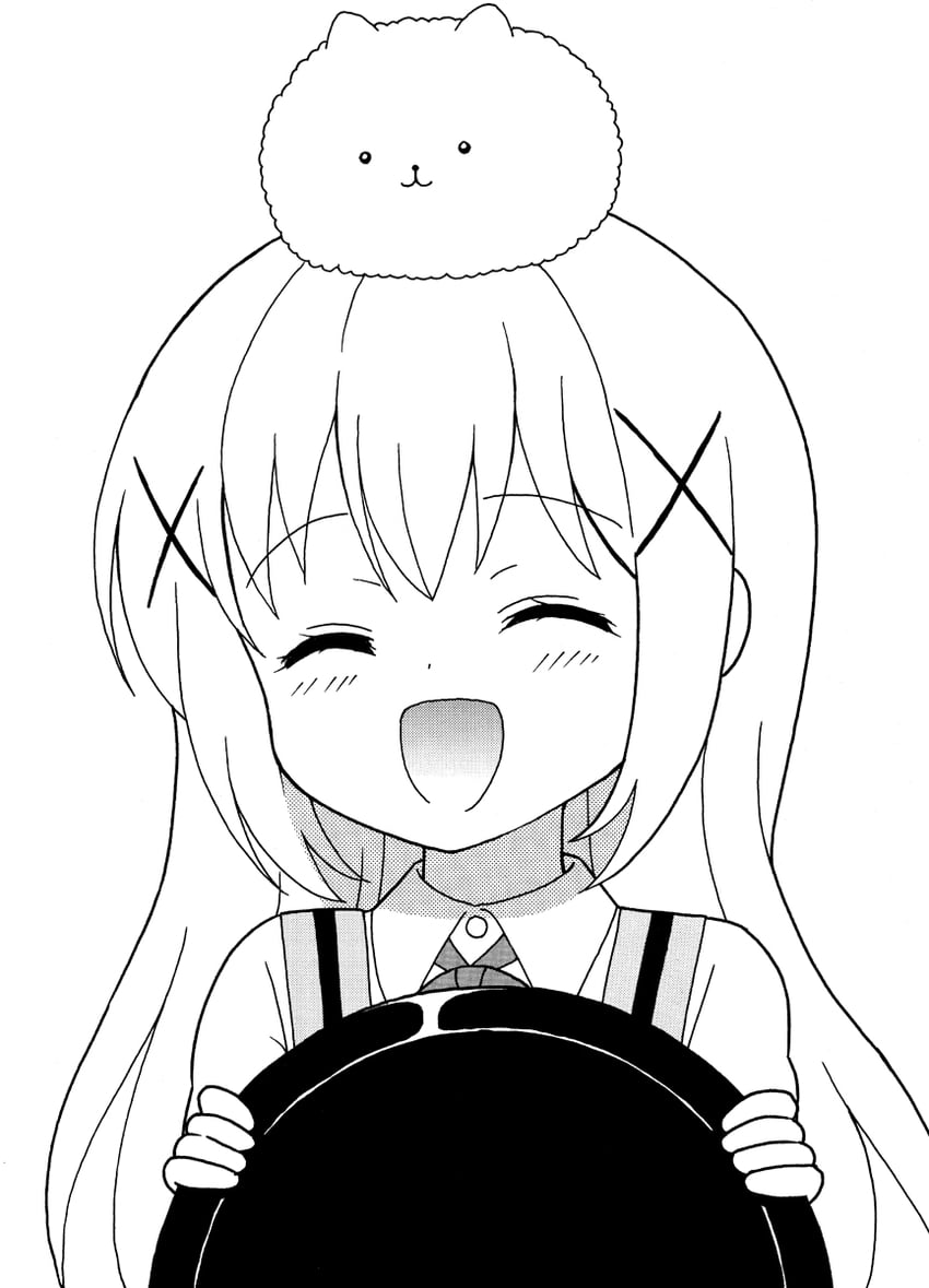 kafuu chino and tippy (gochuumon wa usagi desu ka?) drawn by circlefir