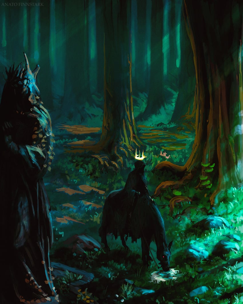 nazgul (tolkien's legendarium and 1 more) drawn by anato_finnstark