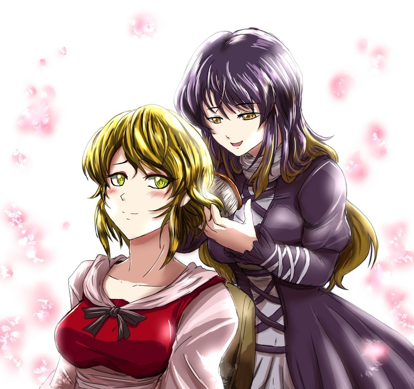 hijiri byakuren and toramaru shou (touhou) drawn by futagojima