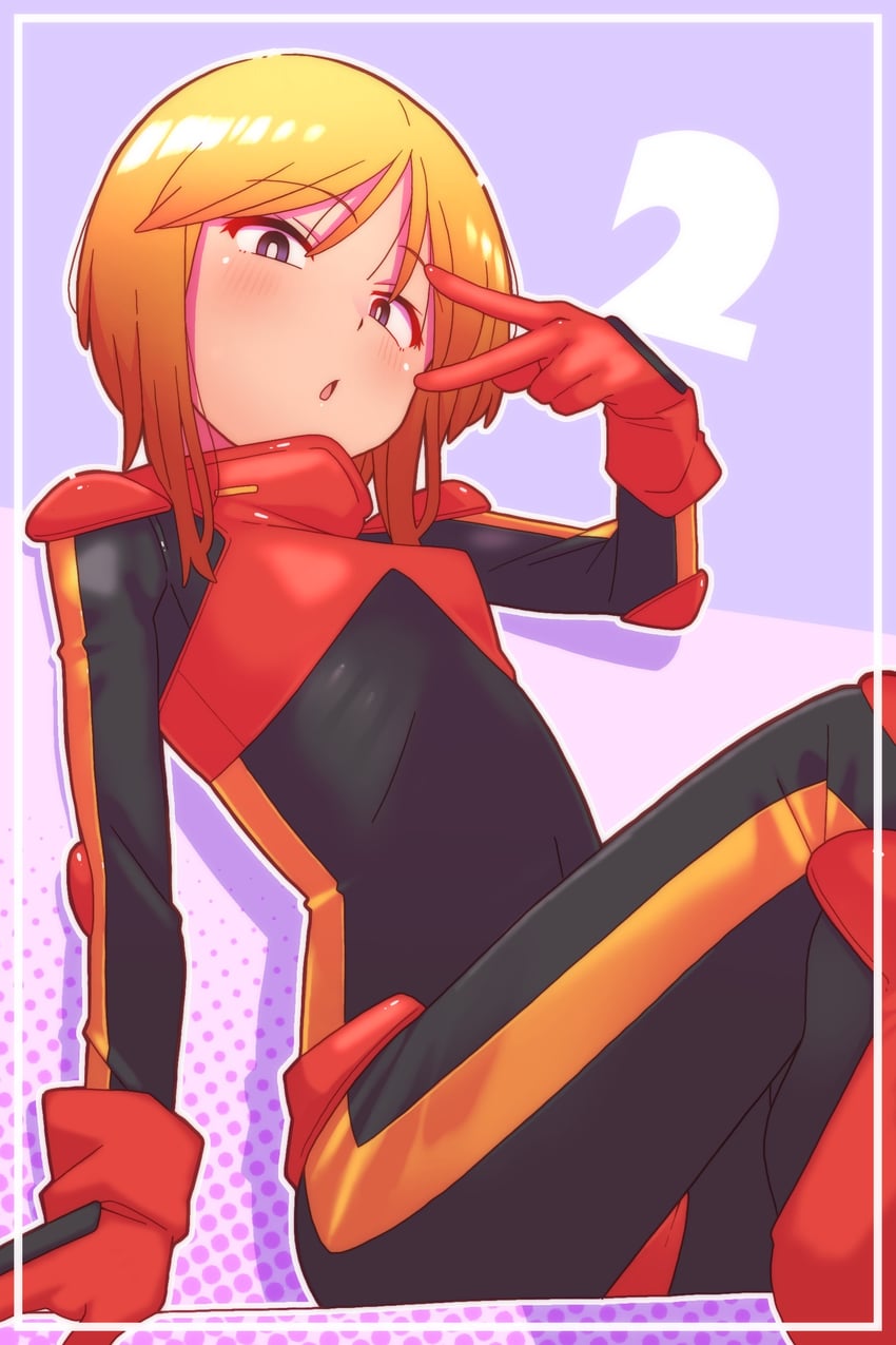 puru two (gundam and 1 more) drawn by onimaru_(onimal7802)